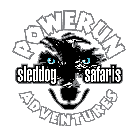 Powerun Adventures logo, Winter Husky Safaris in Ylläs